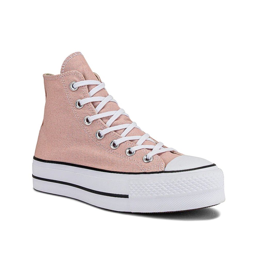 Converse Chuck Taylor All Star Lift Canvas Platform High Top Sneaker Pink 8 38 - Picture 2 of 9